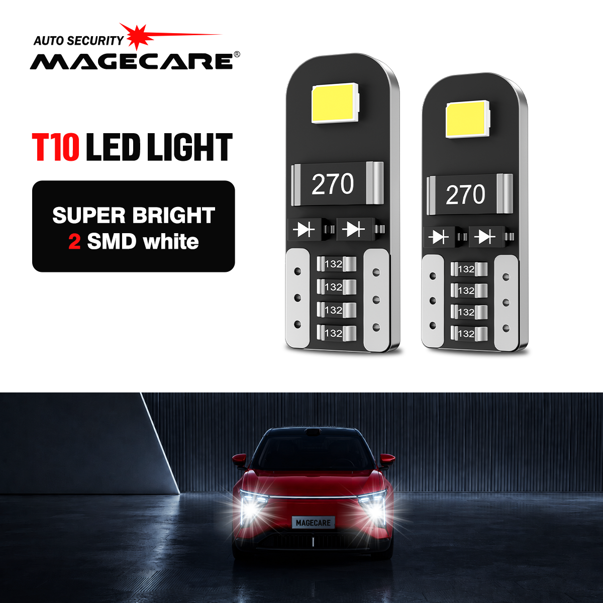 Interior Design Icon - Car LED Bulb T10 W5W 194