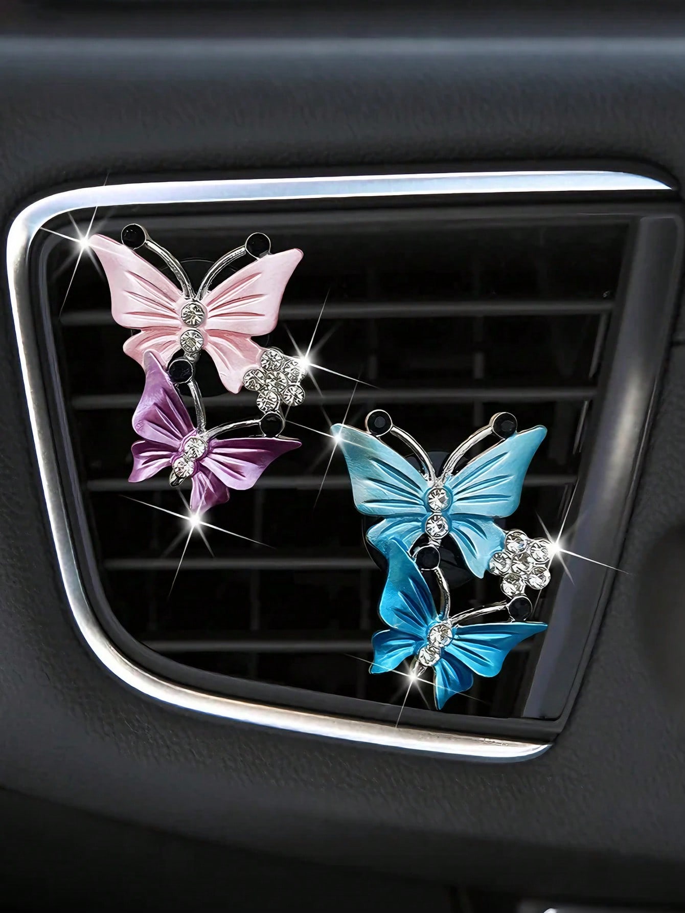 Interior Design Co - Car Air Vent Butterfly Clip, Gradient