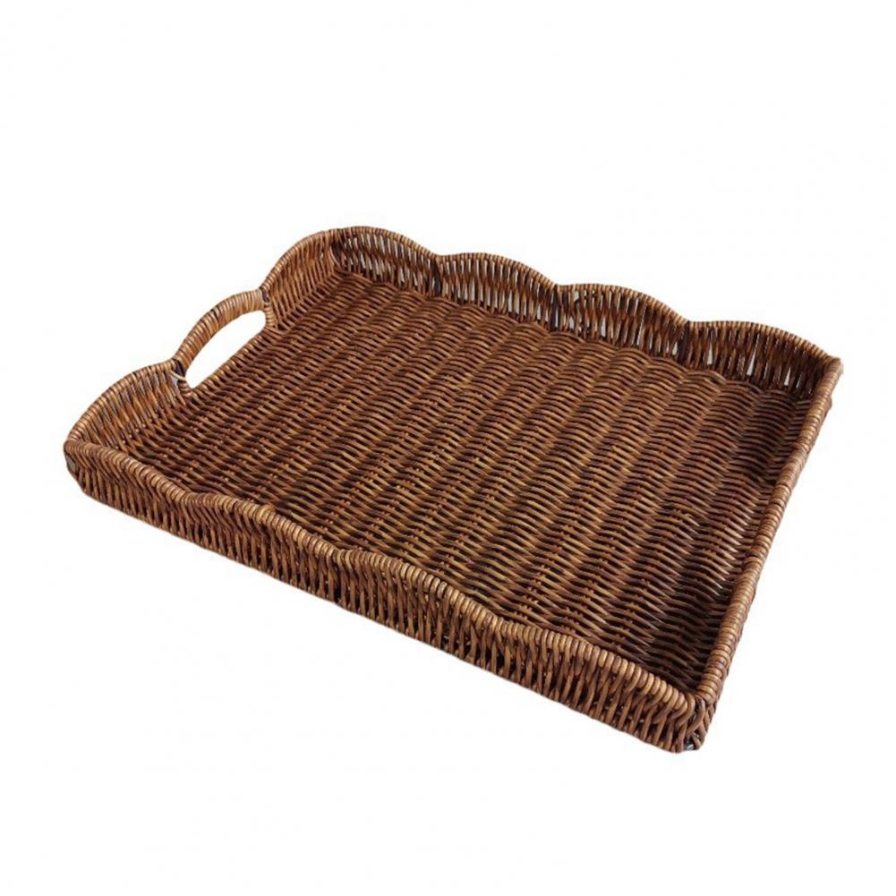 Kitchen Countertop Organizatio - Rattan Tray Handle review and price