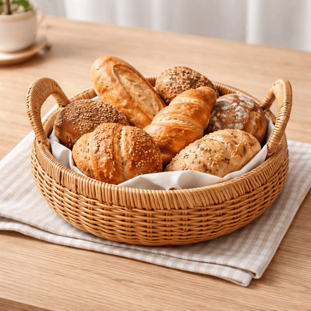 Large Capacity Imitation Ratta - Rattan Tray Handle review and price