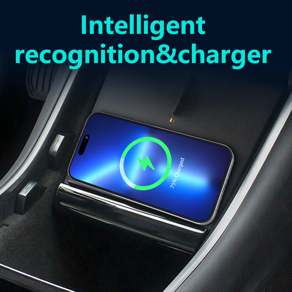 15W Wireless Charger For Tesla - Interior Design Mockup review and price