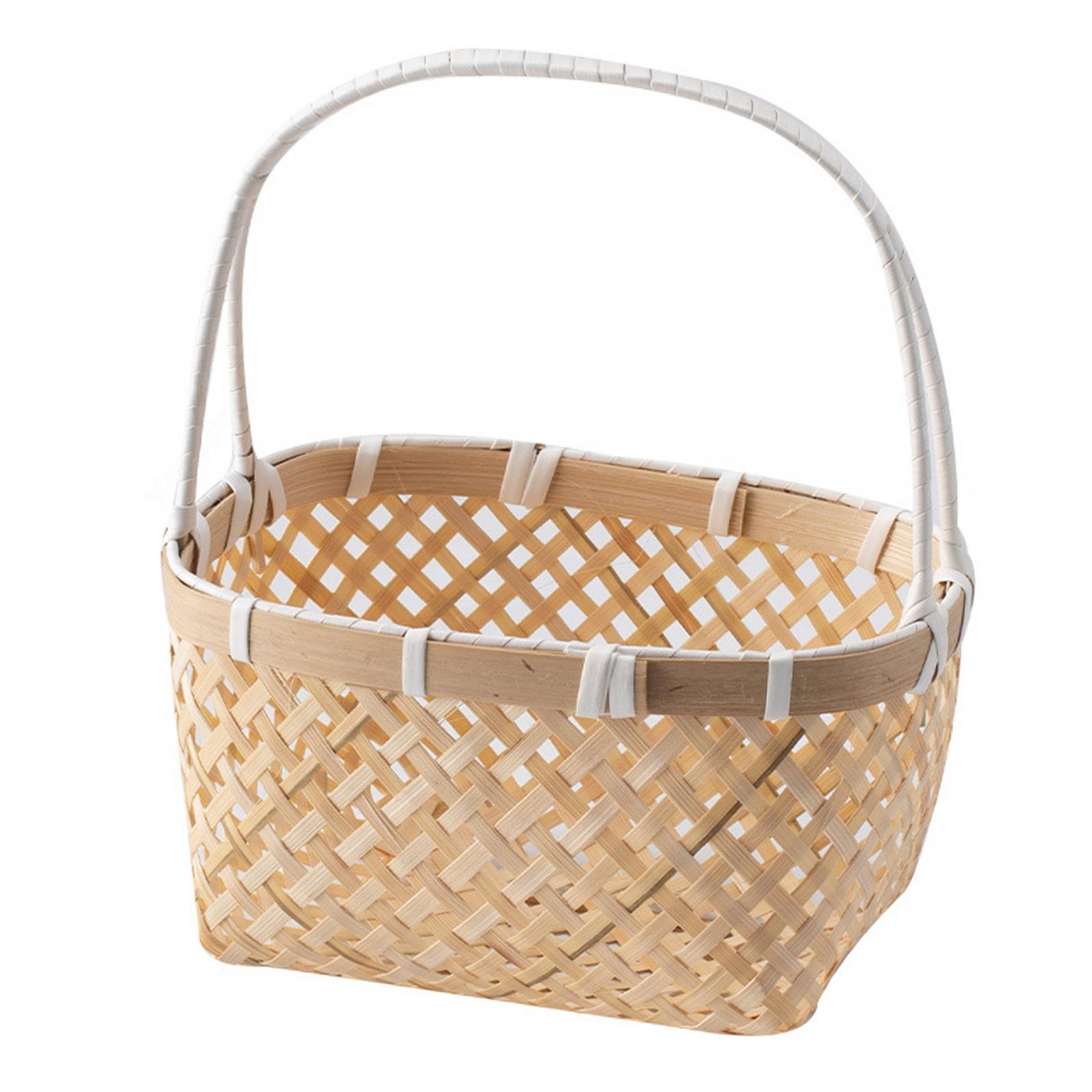 Woven Basket with Handles Hand - Rattan Tray Handle review and price
