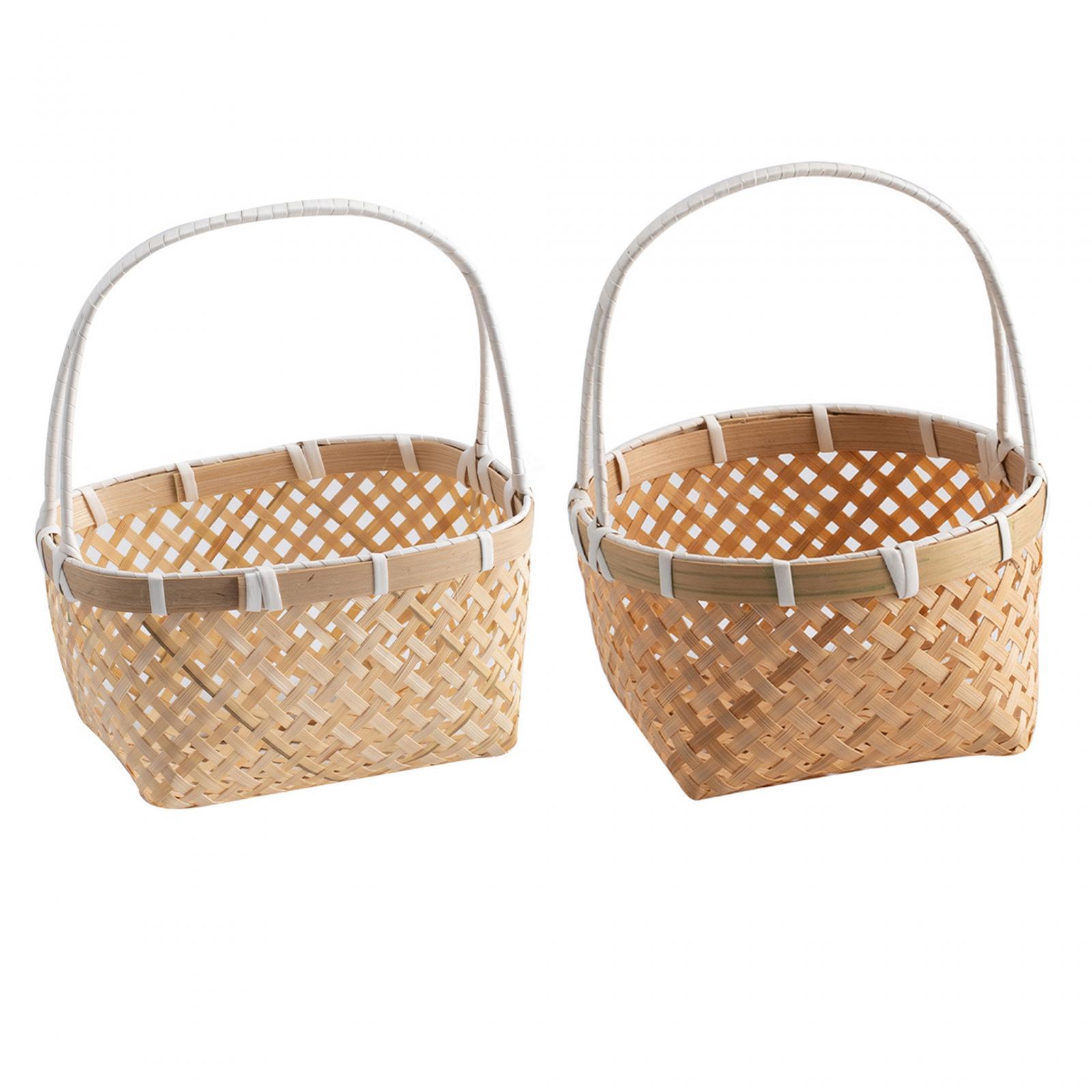 Woven Basket with Handles Hand - Rattan Tray Handle review and price
