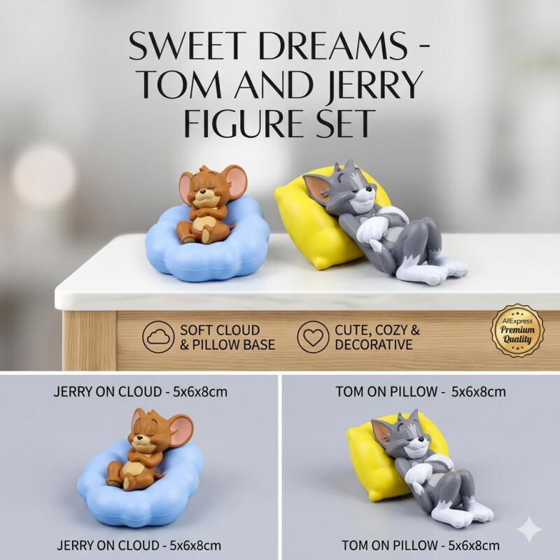 Kawaii Tom Car Dashboard Decor - Interior Design Mockup review and price