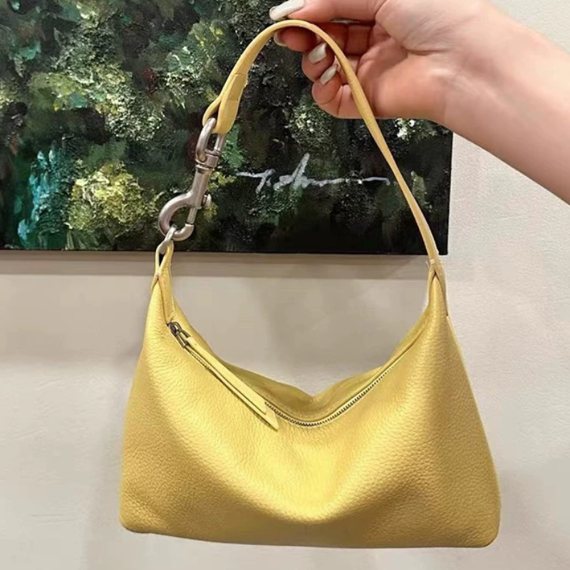 Soft Leather Hobo Bag Mini Cre - Interior Design Minimalist review and price