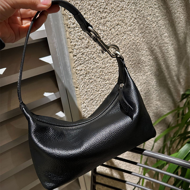 Soft Leather Hobo Bag Mini Cre - Interior Design Minimalist review and price