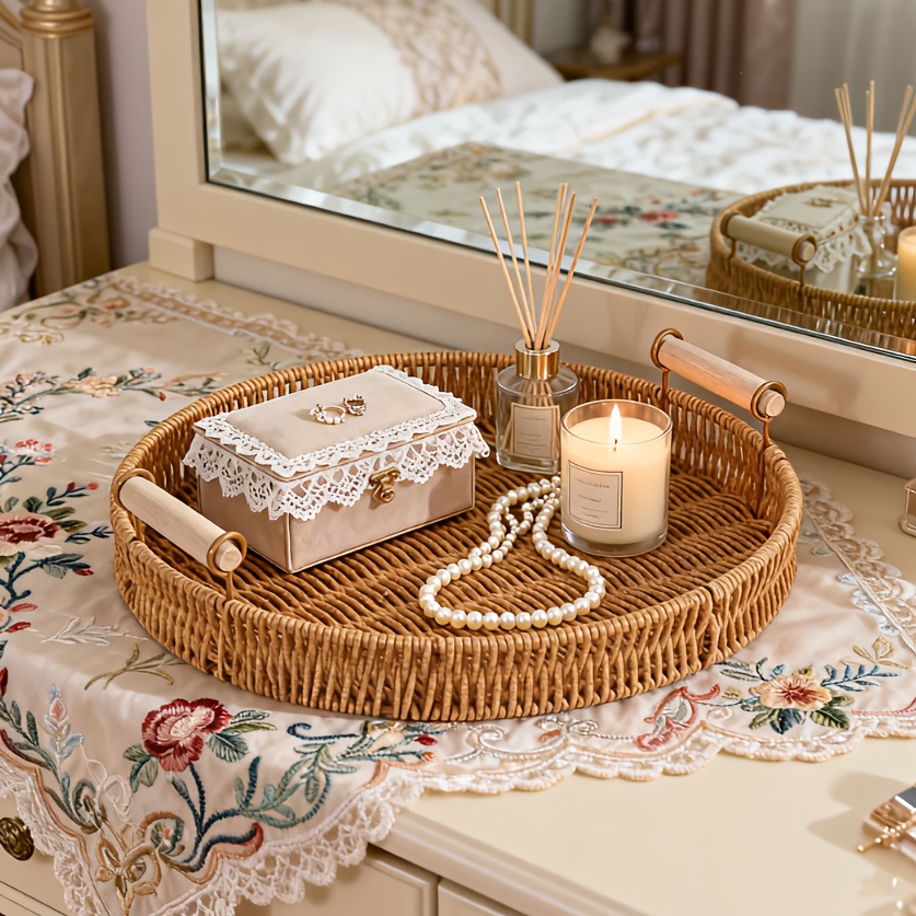 Spring Picnic Set with a Ratta - Rattan Tray Handle review and price