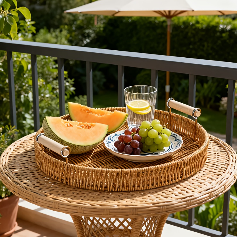 Spring Picnic Set with a Ratta - Rattan Tray Handle review and price