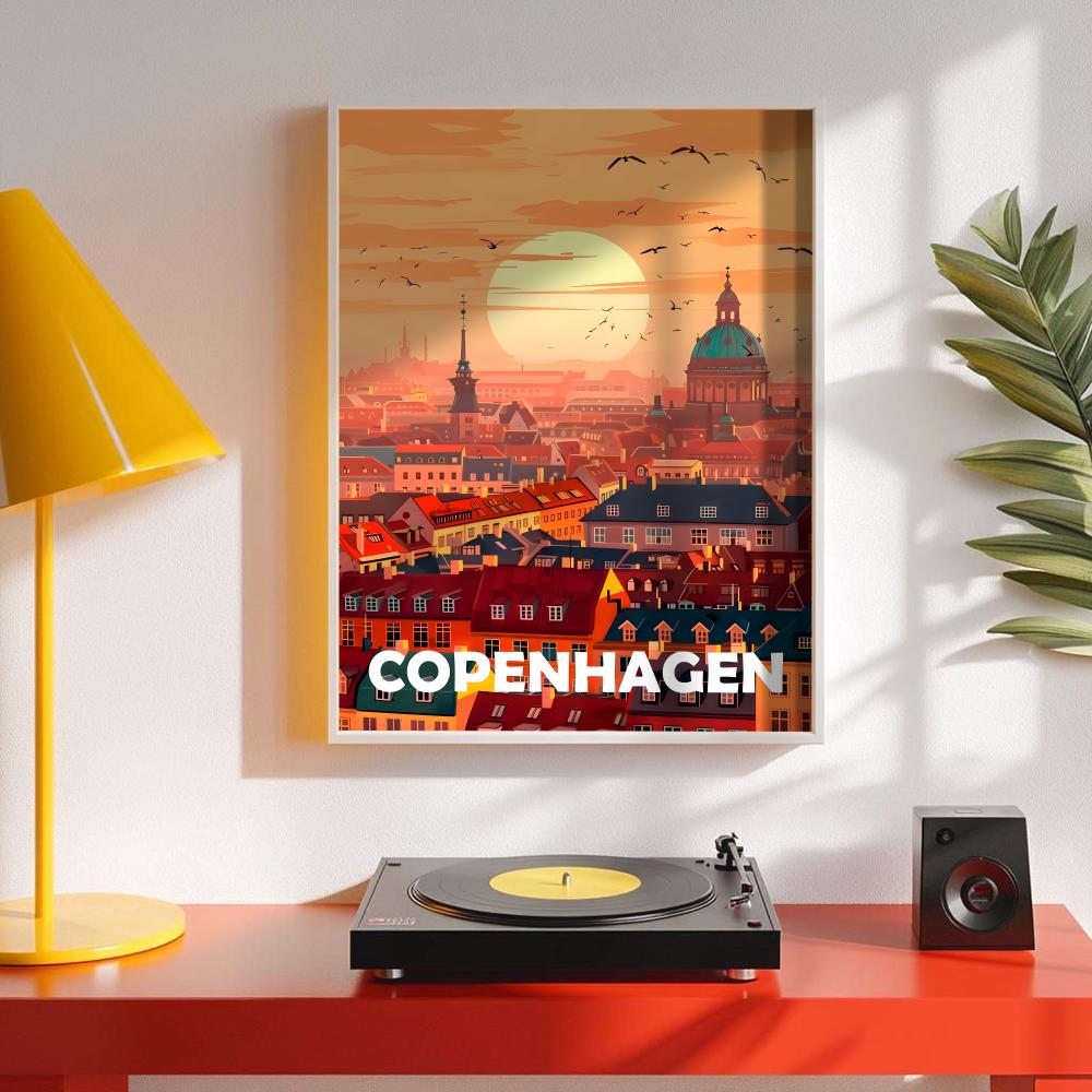 Classic City Landscape Poster  - Interior Design Minimalist review and price