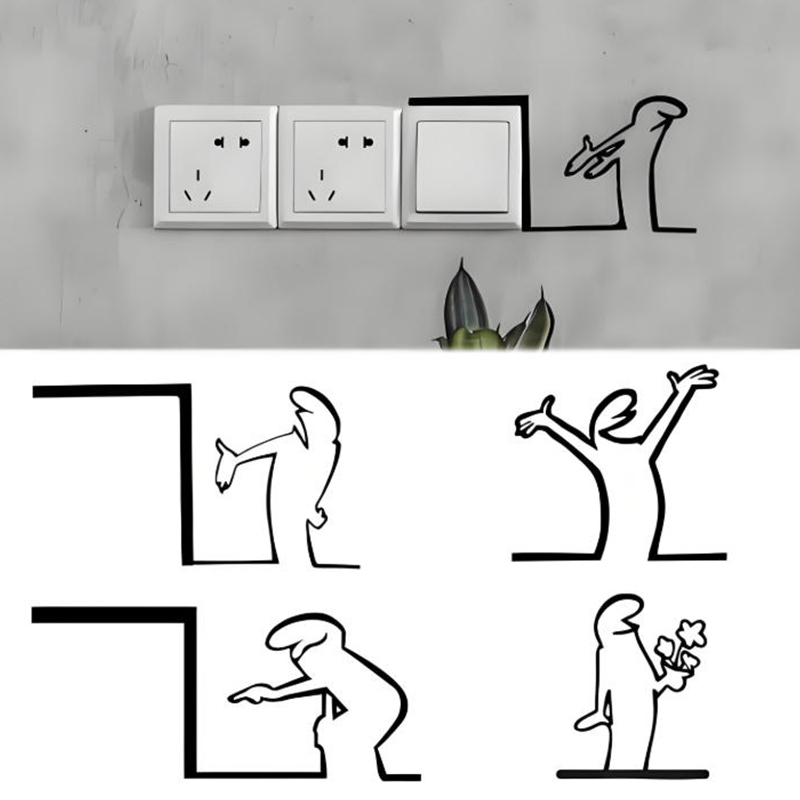 New！Minimalist Switch Sticker  - Interior Design Minimalist review and price