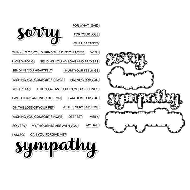 New 2022 Sympathy Words Clear  - Interior Design Paper review and price
