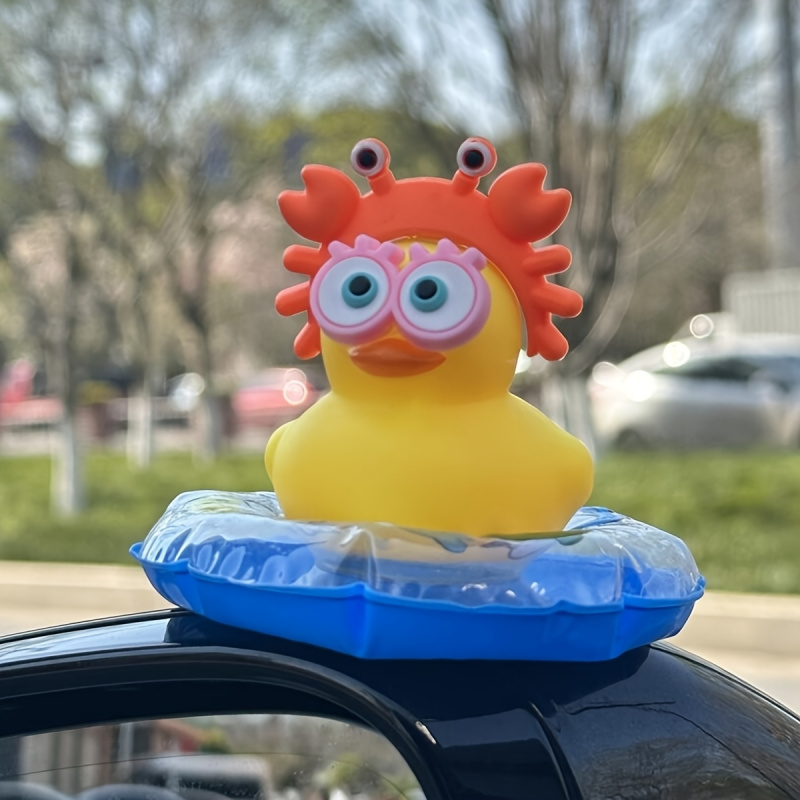 1pc Cute Duck Design Car Acces - Interior Design Co review and price