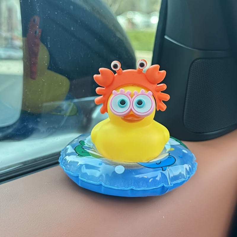 1pc Cute Duck Design Car Acces - Interior Design Co review and price