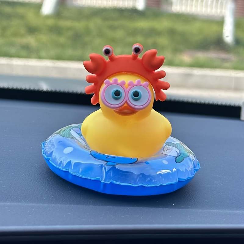 1pc Cute Duck Design Car Acces - Interior Design Co review and price