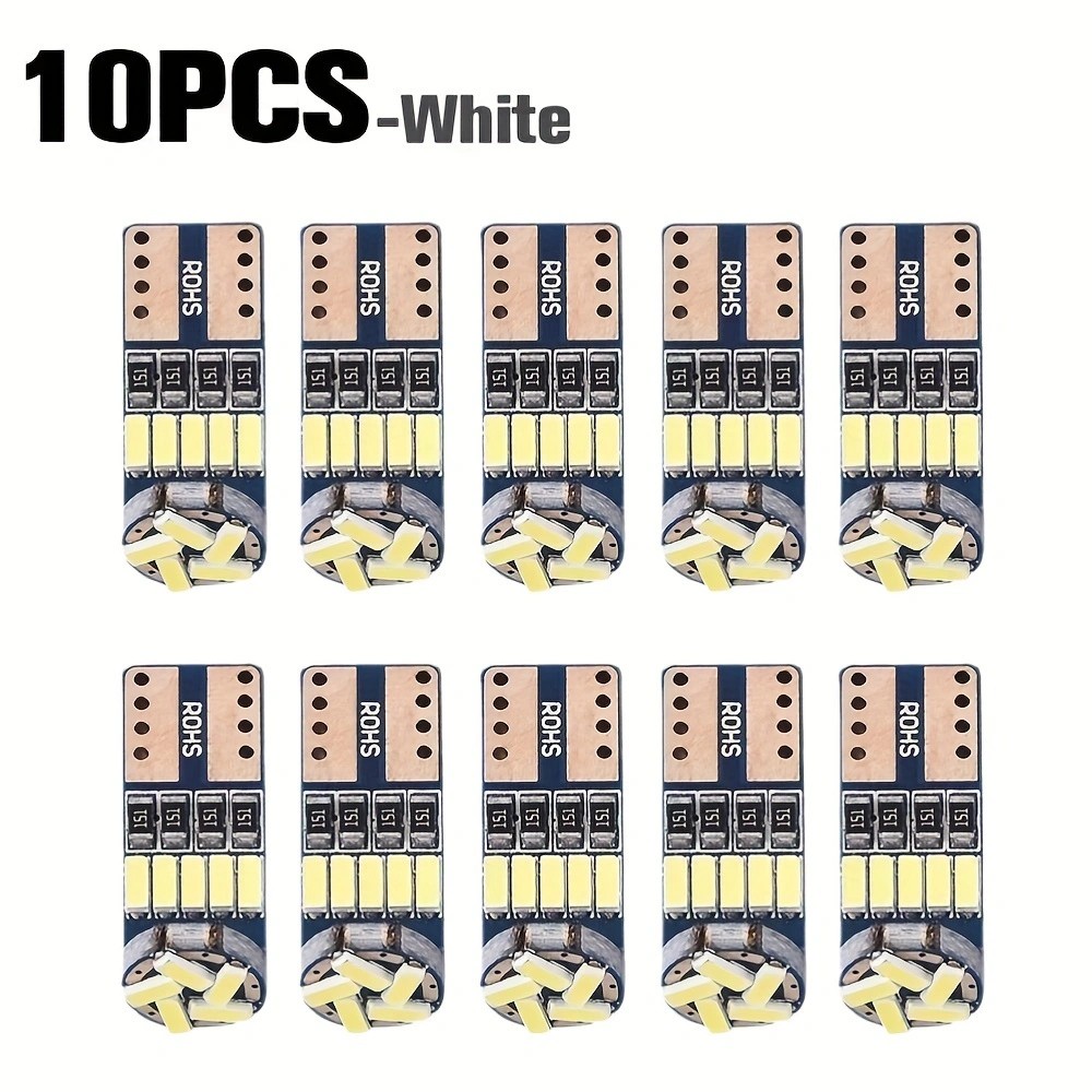 10pcs Car Led Light T10 4014 1 - Interior Design Icon review and price