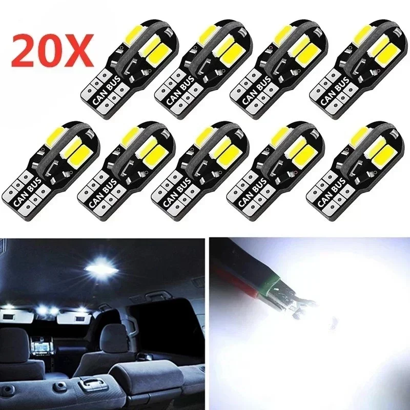 10/20PCS W5W T10 LED Bulbs Can - Interior Design Icon review and price
