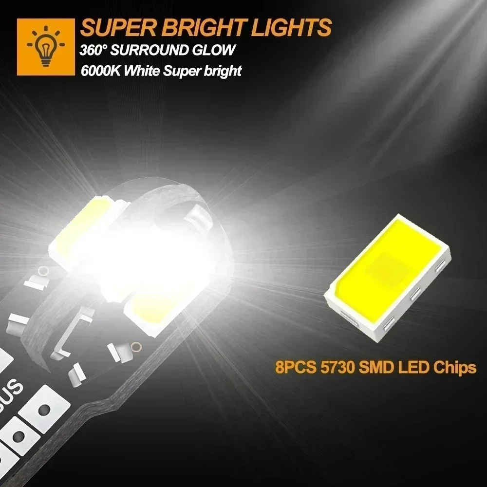 10/20PCS W5W T10 LED Bulbs Can - Interior Design Icon review and price