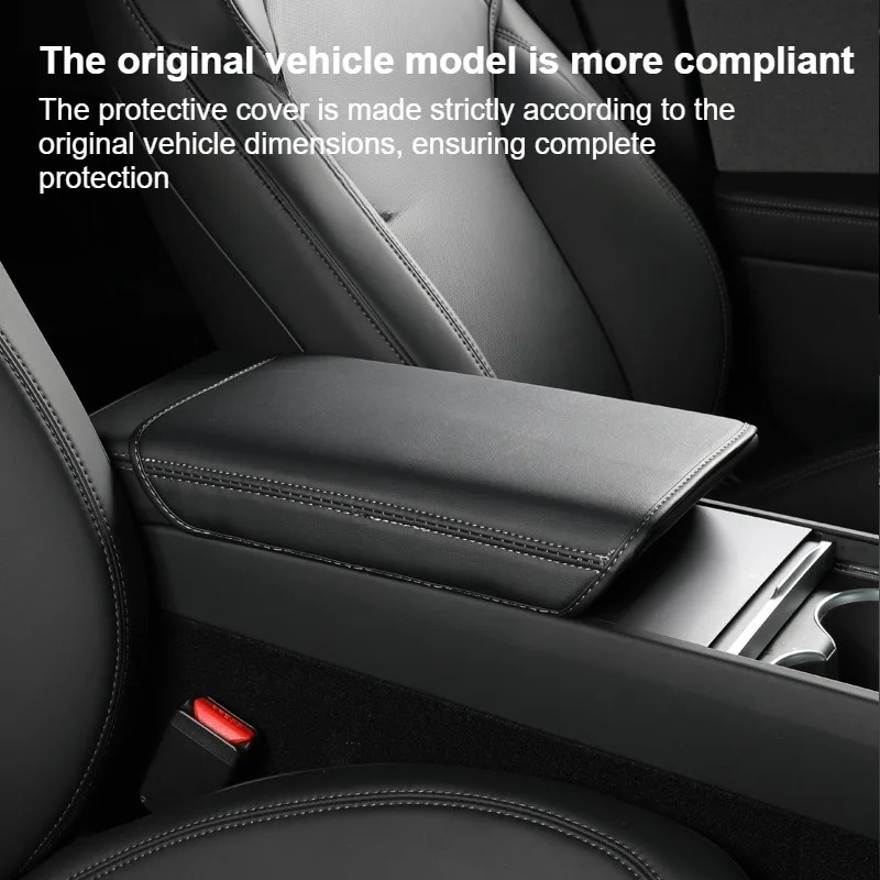 Leather Armrest Cover For Tesl - Interior Design Mockup review and price